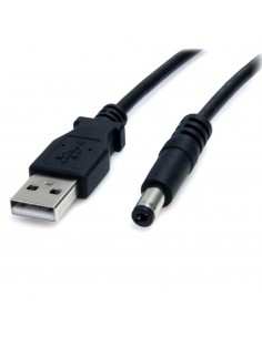 Cable cable usb tipo a a m 5.5mm startech 0.91m - macho - macho - negro