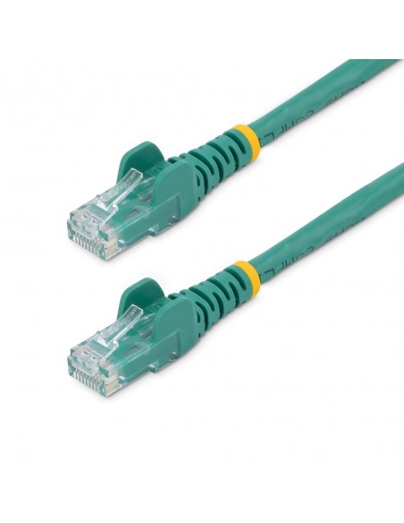 Cable de red startech latiguillo rj45 utp cat6 3m verde