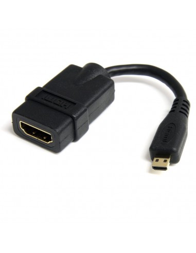 Cable micro hdmi a hdmi startech macho - hembra - negro