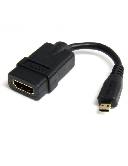 Cable micro hdmi a hdmi startech macho - hembra - negro
