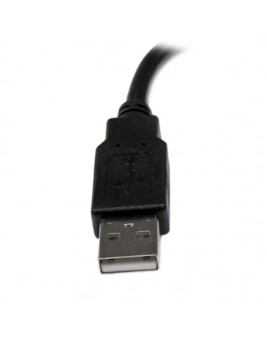 Cable usb tipo a startech 0.15m - macho - hembra - negro
