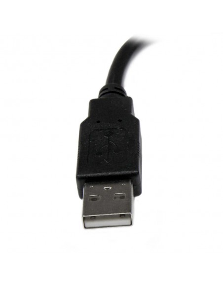 Cable usb tipo a startech 0.15m - macho - hembra - negro Cable usb tipo a startech 0.15m - macho - hembra - negro