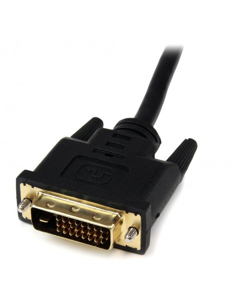Cable dvi - d a hdmi startech 0.20m - macho - hembra - negro Cable dvi - d a hdmi startech 0.20m - macho - hembra - negro