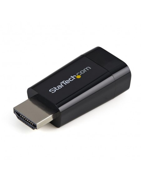 Adaptador hdmi a vga startech macho - hembra - negro