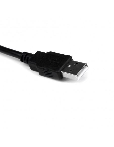 Cable usb tipo a a rs232 db9 startech 0.3m - macho - macho - negro Cable usb tipo a a rs232 db9 startech 0.3m - macho - macho - negro