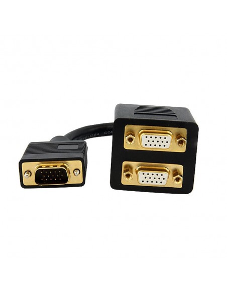 Cable vga startech 0.3m - macho - hembra - negro Cable vga startech 0.3m - macho - hembra - negro