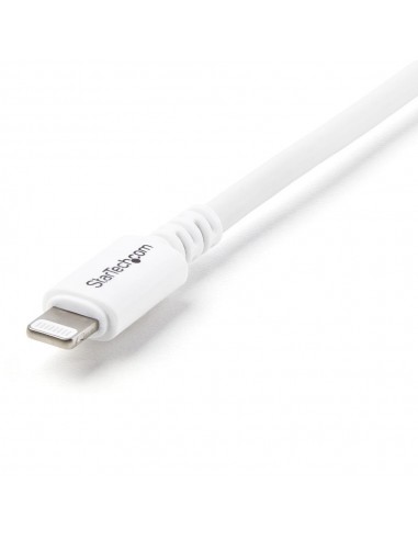 Cable lightning a usb tipo a startech 2m - macho - macho - blanco