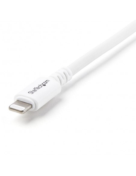 Cable lightning a usb tipo a startech 2m - macho - macho - blanco
