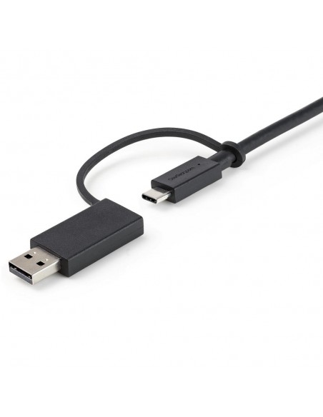 Cable usb tipo c a usb tipoa - usb tipo c startech 1m - macho - macho - negro