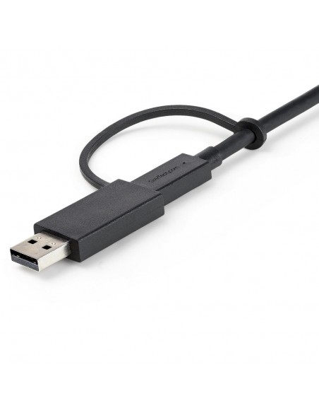 Cable usb tipo c a usb tipoa - usb tipo c startech 1m - macho - macho - negro