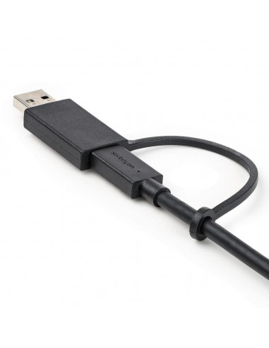 Cable usb tipo c a usb tipoa - usb tipo c startech 1m - macho - macho - negro