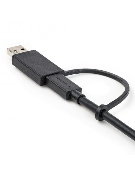 Cable usb tipo c a usb tipoa - usb tipo c startech 1m - macho - macho - negro