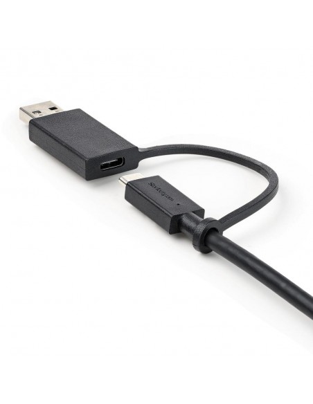 Cable usb tipo c a usb tipoa - usb tipo c startech 1m - macho - macho - negro