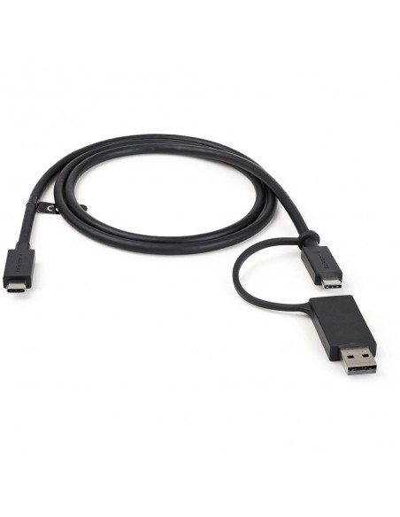 Cable usb tipo c a usb tipoa - usb tipo c startech 1m - macho - macho - negro