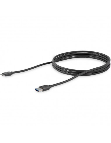 Cable usb tipo a a micro usb tipo b startech 2m - macho - macho - negro