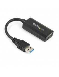 Adaptador usb tipo a a vga startech macho - hembra - negro