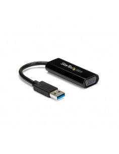 Adaptador usb tipo a a vga startech macho - hembra - negro