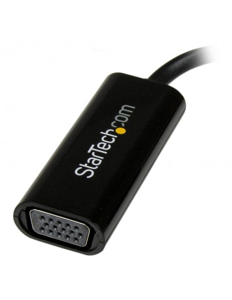 Adaptador usb tipo a a vga startech macho - hembra - negro Adaptador usb tipo a a vga startech macho - hembra - negro
