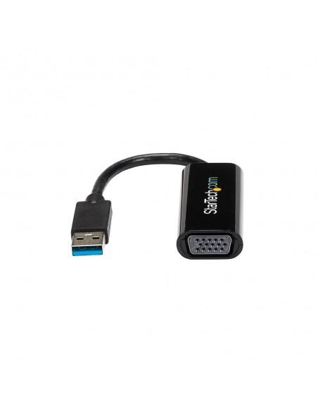 Adaptador usb tipo a a vga startech macho - hembra - negro Adaptador usb tipo a a vga startech macho - hembra - negro