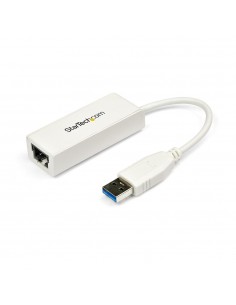 Adaptador usb tipo a a rj45 startech macho - hembra - blanco