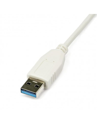 Adaptador usb tipo a a rj45 startech macho - hembra - blanco