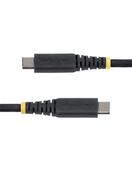 Cable usb tipo c startech 3m - macho - macho - negro trenzado Cable usb tipo c startech 3m - macho - macho - negro trenzado
