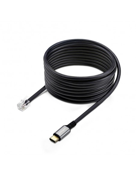 Cable usb tipo c a rj9 startech 1.8m