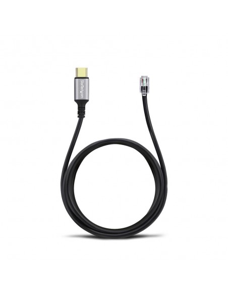 Cable usb tipo c a rj9 startech 1.8m