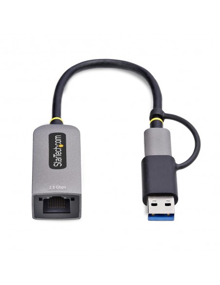 Adaptador usb tipo c - usb tipo a a ethernet startech macho - hembra Adaptador usb tipo c - usb tipo a a ethernet startech macho - hembra