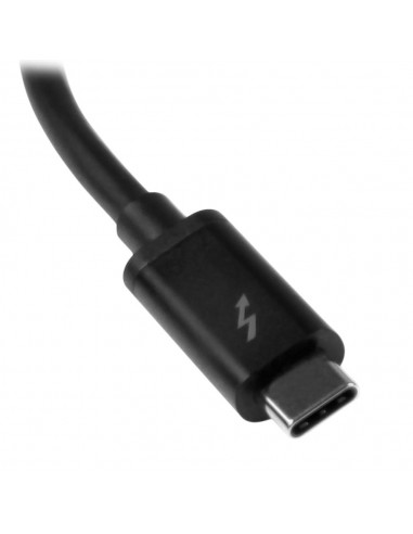 Adaptador thunderbolt 3 a thunderbolt 2 startech macho - hembra - negro
