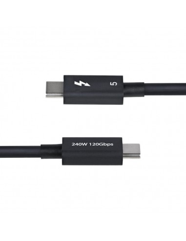 Cable usb tipo c startech 1m - macho - macho - negro