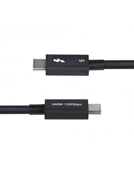 Cable usb tipo c startech 1m - macho - macho - negro Cable usb tipo c startech 1m - macho - macho - negro