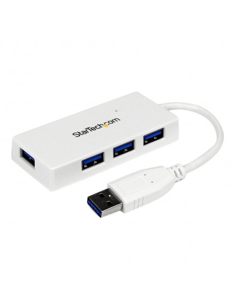 Hub startech usb tipo a 4 en 1 blanco