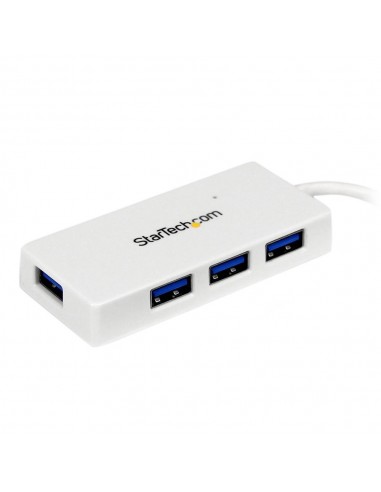 Hub startech usb tipo a 4 en 1 blanco