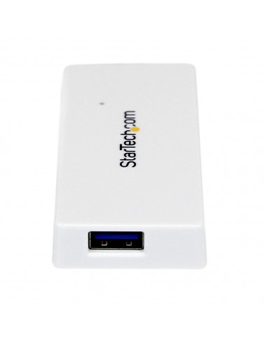 Hub startech usb tipo a 4 en 1 blanco