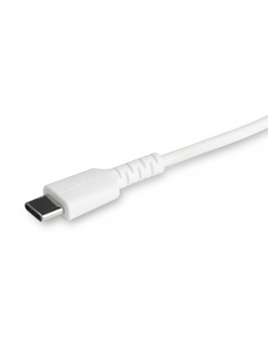 Cable lightning a usb tipo c startech 2m - macho - macho - blanco
