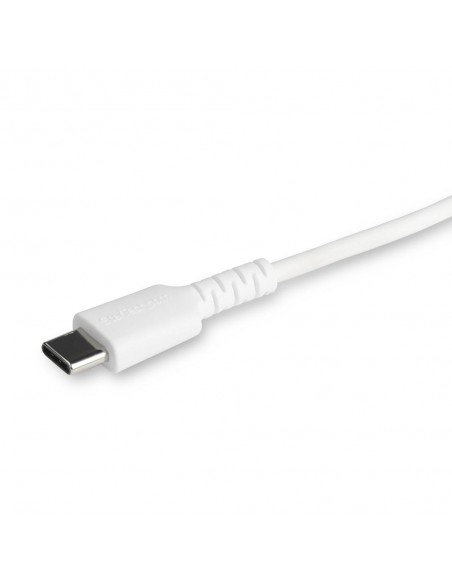 Cable lightning a usb tipo c startech 2m - macho - macho - blanco