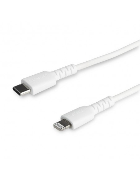 Cable lightning a usb tipo c startech 1m - macho - macho - blanco