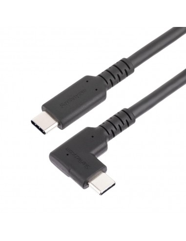 Cable usb tipo c startech 0.5m - macho - macho - negro