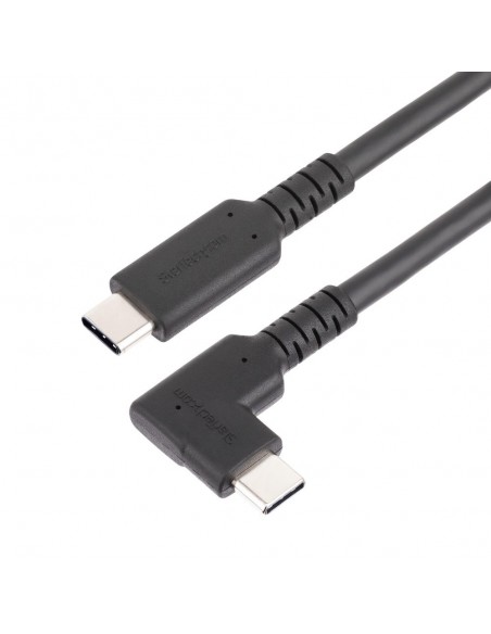 Cable usb tipo c startech 0.5m - macho - macho - negro
