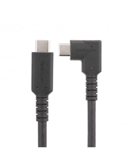 Cable usb tipo c startech 0.5m - macho - macho - negro