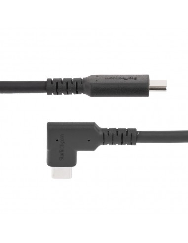 Cable usb tipo c startech 0.5m - macho - macho - negro