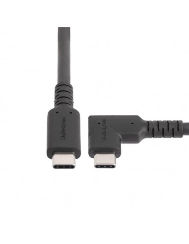 Cable usb tipo c startech 0.5m - macho - macho - negro