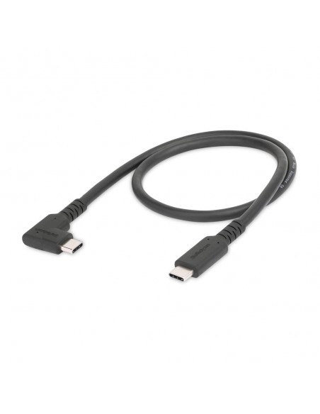 Cable usb tipo c startech 0.5m - macho - macho - negro