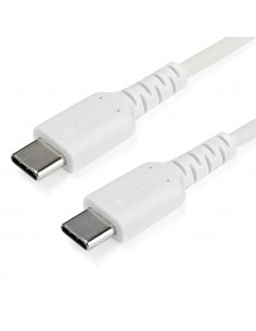 Cable usb tipo c startech 2m - macho - macho - blanco