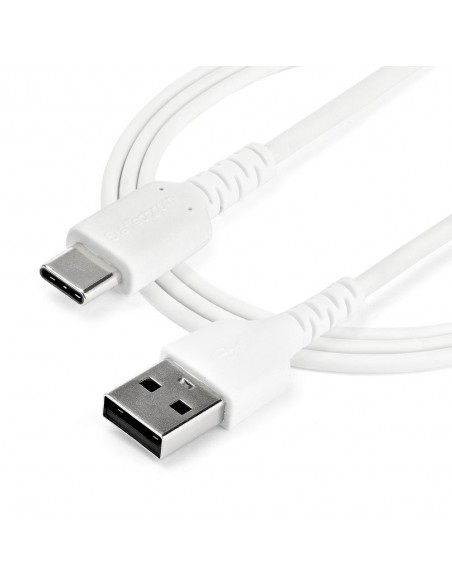Cable usb tipo a a usb tipo c startech 1m - macho - macho - blanco Cable usb tipo a a usb tipo c startech 1m - macho - macho - blanco