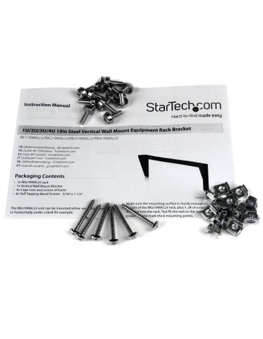 Soporte startech para rack 3u 19 pulgadas