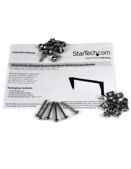Soporte startech para rack 3u 19 pulgadas