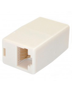 Caja de empalme acoplador startech para cat5 utp 2x rj45