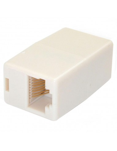 Caja de empalme acoplador startech para cat5 utp 2x rj45